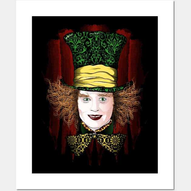 The Mad Hatter Wall Art by Riverart